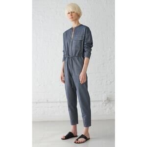 Minimalist Tamara Davydova Denim Jumpsuit in Indigo Size XS